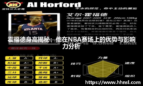 霍福德身高揭秘：他在NBA赛场上的优势与影响力分析